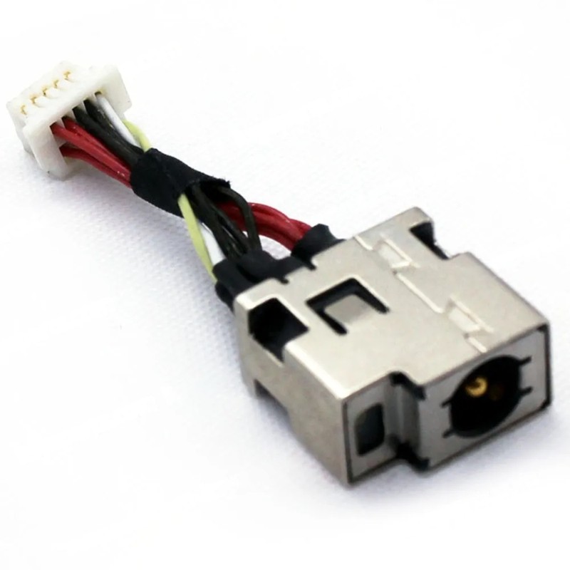 DC Jack pour Ordinateur Portable HP avec Part Number 591851-001 - Connecteur 10 Broches